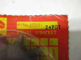 E755. Suzuki TS 100_125 Ritzel Zahnrad 27511-24901 Kettenrad 13 T Motor Antrieb sprocket - Bild 4