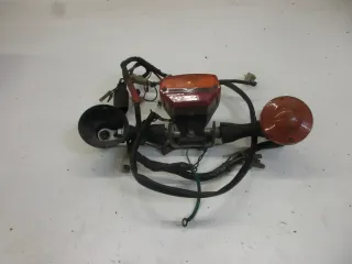 H2. Honda XL 250 K3 Rücklicht  Kabelbaum Blinker Kabelstrang Rückleuchte Licht - Bild 1