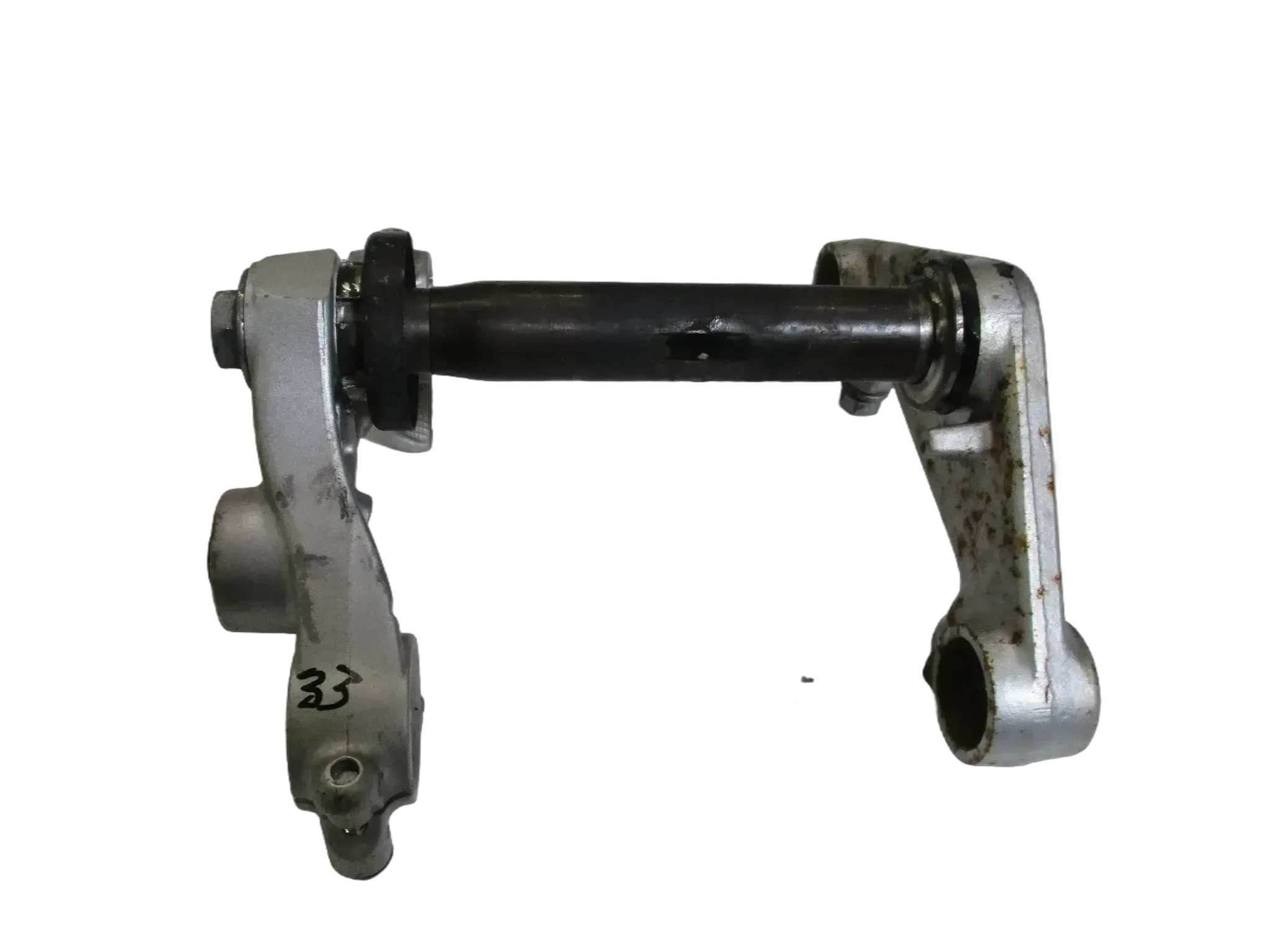 1. Yamaha XV 250 3 LW Virago Gabelbrücke oben unten 33 mm Gabel - Bild 1