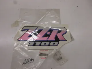 A1699 Kawasaki ZZ-R 1100 D ZX 1100 Aufkleber Verkleidung Emblem 56050-1612 Dekor Original - Bild 1