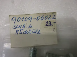 D2921 Yamaha DT 250 XT 500 Schrauben Rücklicht 90109-06022 Heck Rahmen - Bild 4