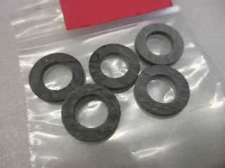D3002 Yamaha YQ 50 YN 50 Dichtung Unterlegescheiben Auspuff 3WG-E4766-10 Rahmen - Bild 3