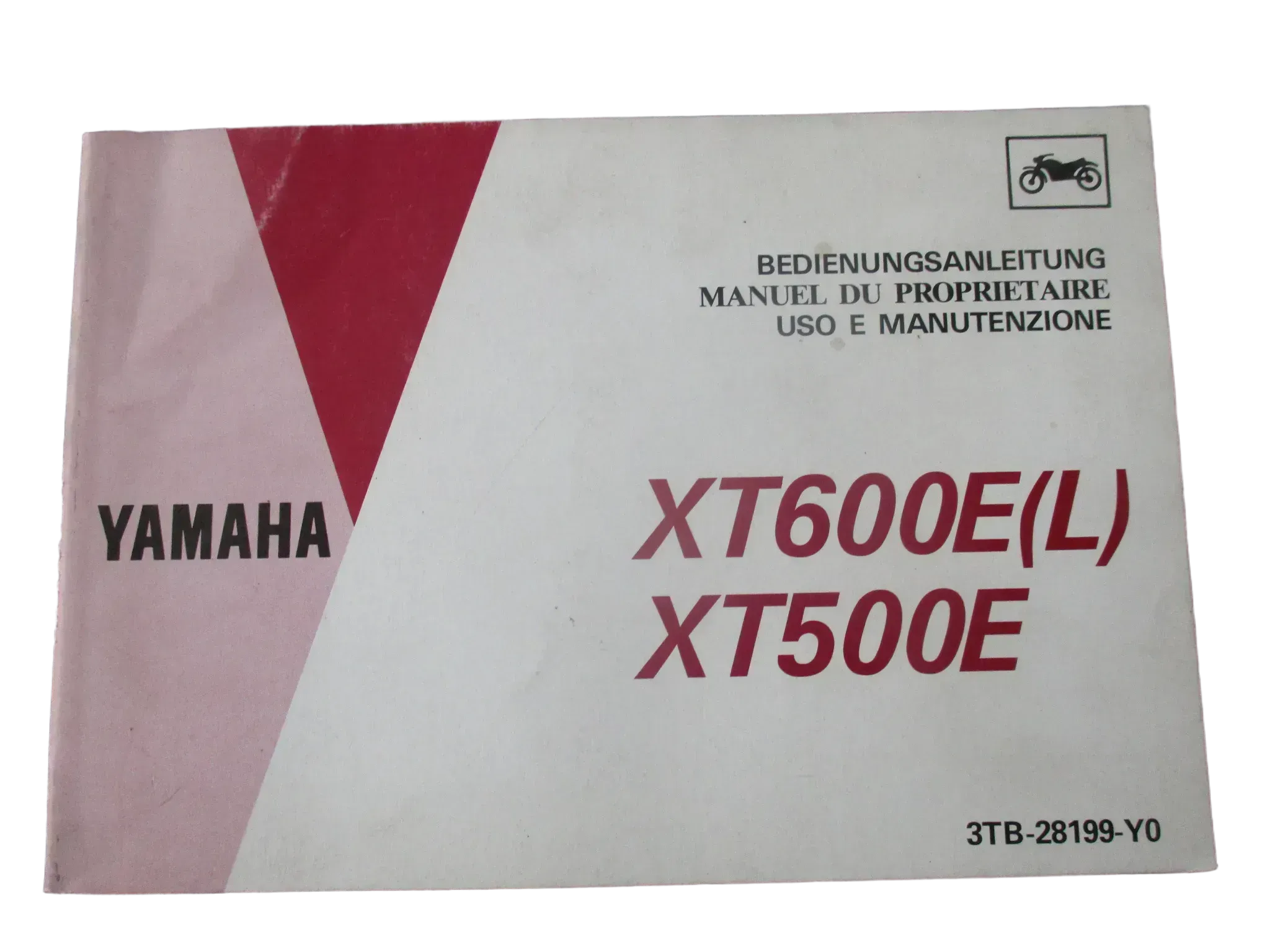 Yamaha XT 500_600 E Bedienungsanleitung Fahrerhandbuch Handbuch - Bild 1