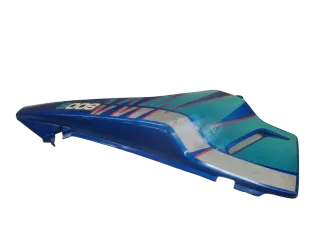 Suzuki DR 800 S BIG SR43A Seitenverkleidung links blau Sitzbank - Bild 2