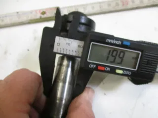 1. Honda XL 500 R PD02 Bj82 Schwingenachse Achse 14x270 mm Lagerhülse Schwinge - Bild 4