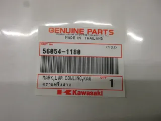 A1705 Kawasaki EX 300 A Ninja Aufkleber Verkleidung Emblem 56054-1180 Dekor Original - Bild 4