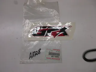 A1728 Kawasaki GPX 750 R Aufkleber Verkleidung Emblem 56050-1289 Dekor Original - Bild 1