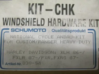 A957 Harley Davidson XLH_FXLR_FXRS Windschildhalter Cockpitscheibe - Bild 2