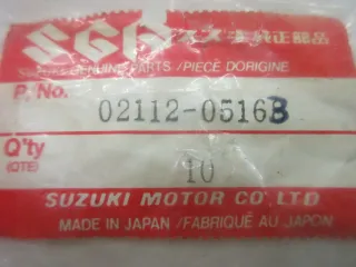 B12. Suzuki GV 1400 Schraube M8 x 16 mm Rahmen Verkleidung Bolzen 02112-05163 - Bild 3