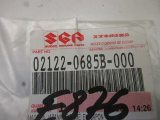 E876. Suzuki GS 500 F Schraube Lenkergewicht 02122-0685B Lenker Bolzen Vibrationsdämpfer - Bild 4