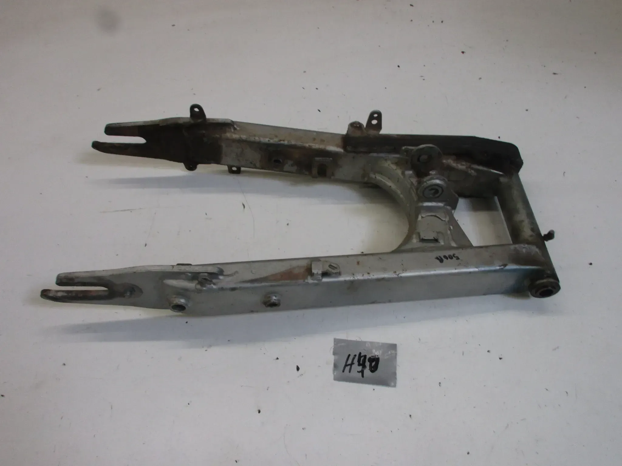 H40. Honda XL 500 R PD02 Schwinge Hinterrad Kettenschleifer Aufhängung Felge swing arm - Bild 1