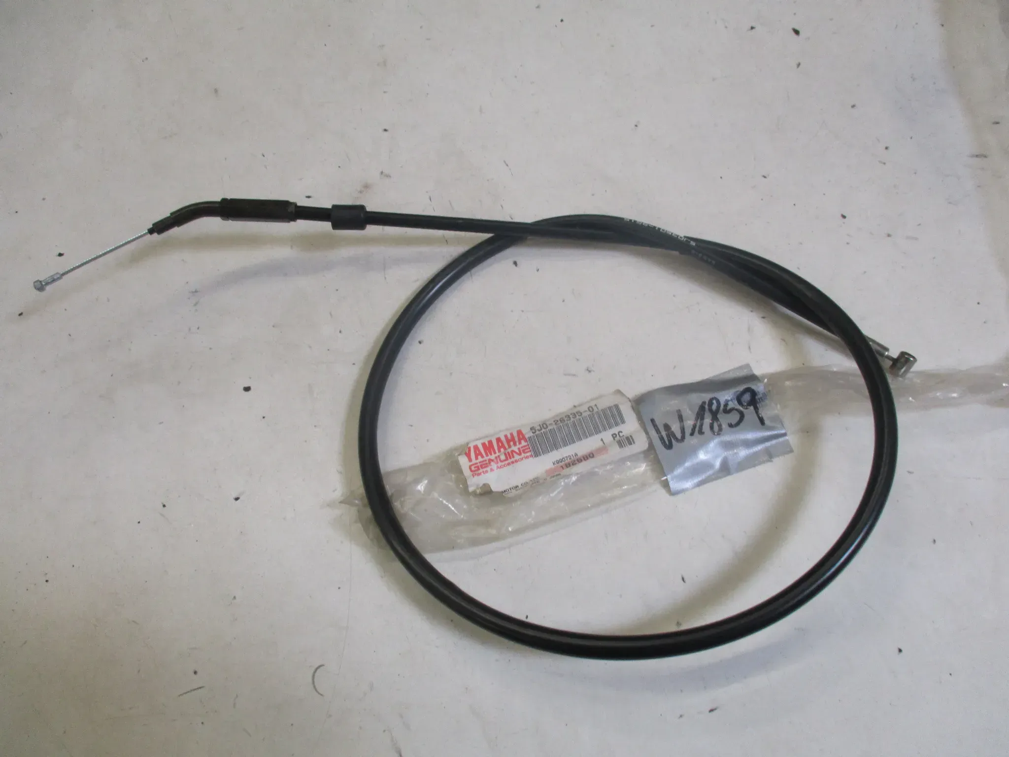 W1859 Yamaha DT_RD 50_80 MX Kupplungszug Bowdenzug 5J0-26335-01 - Bild 1