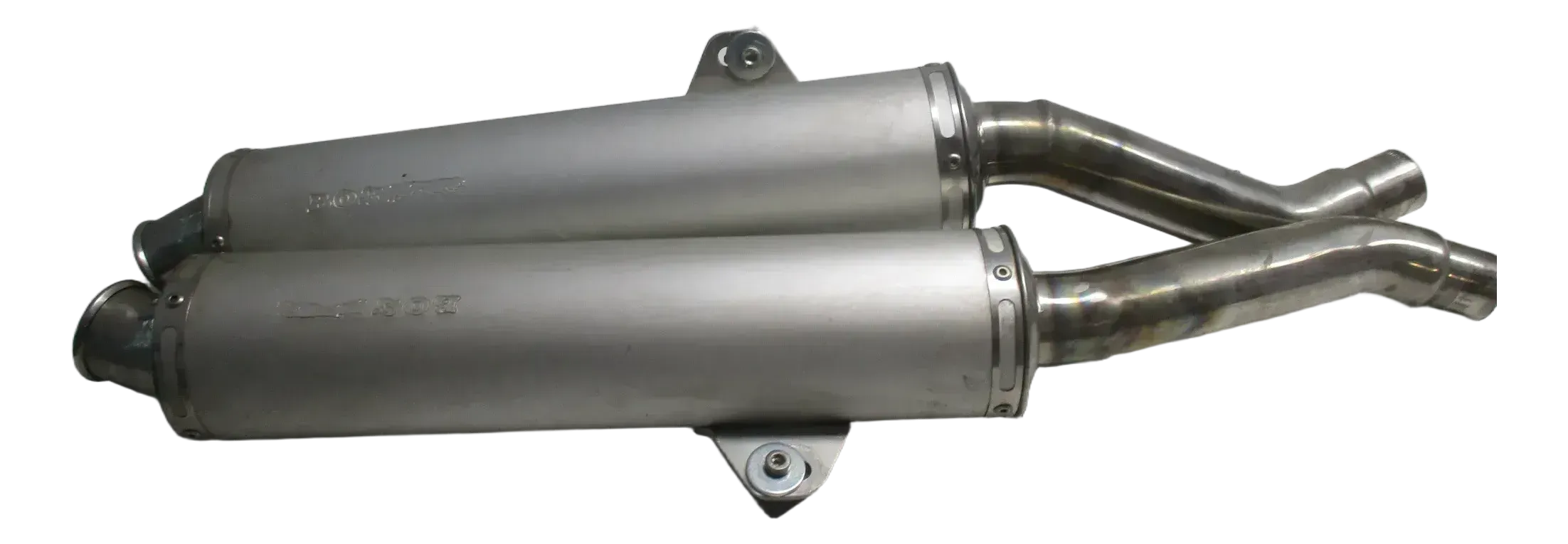 1. Ducati 750 SS ZDM Bj. 90-98 Auspuffendtopf BOS 430 links rechts e4 - Bild 1
