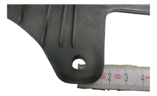 3. Honda CBR 600 F PC35 99-02 Kettenschutz Verkleidung Kette - Bild 4