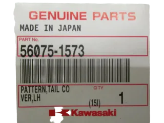 A1823 Emblem Kawasaki ZX-10R Aufkleber 56075-1573 + 74 re + li - Bild 2