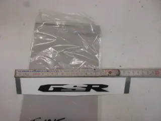 E1915. Suzuki GSR 600 Aufkleber Dekor 68161-44G00-DWS Sitzbank Emblem Schriftzug - Bild 3
