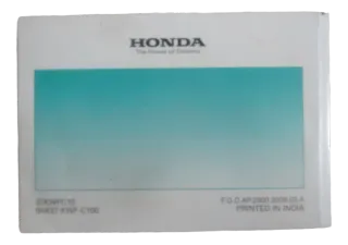 Honda CBF 125M JC40 Handbuch Bedienungsanleitung Fahrerhandbuch - Bild 2