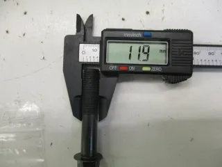D2720 Schraube Yamaha YZF-R6 ET 95027-12060 Rahmen Flanschschraube M12x70 - Bild 3