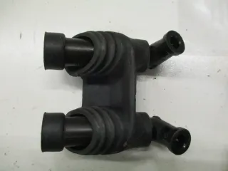 3. Honda GL 1100 SC02 Goldwing Zündkerzenstecker mit #1 Abdeckung Dichtung Gummi - Bild 2