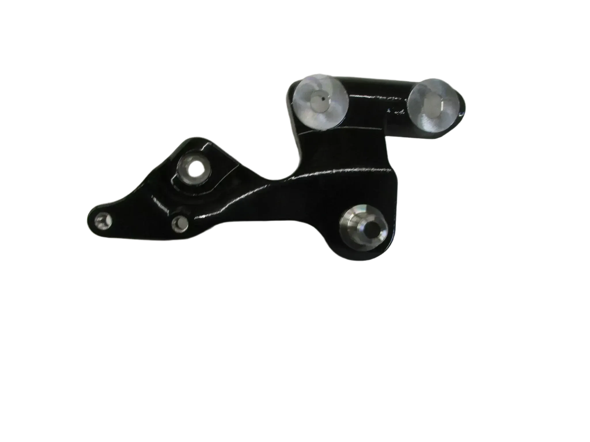 J491 Harley Davidson Low Rider Street Bob M8 Fußrastenhalter rechts Auspuffhalter rechts Fussraste - Bild 1