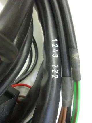 B244 BMW Kabelbaum Kabelstrang 1243 222 Elektronik wiring hairness - Bild 5