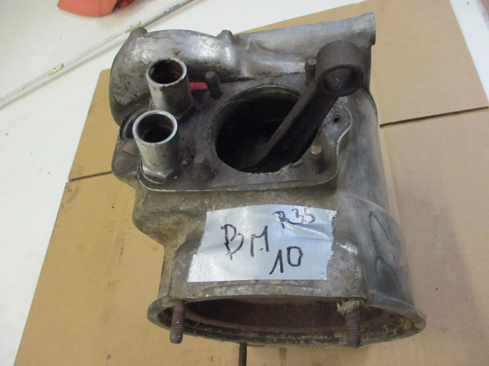 Motor 313414 Kurbelwelle BM10 BMW R 25/3 Motorblock Motorgehäuse Lagerauflösung - Bild 1
