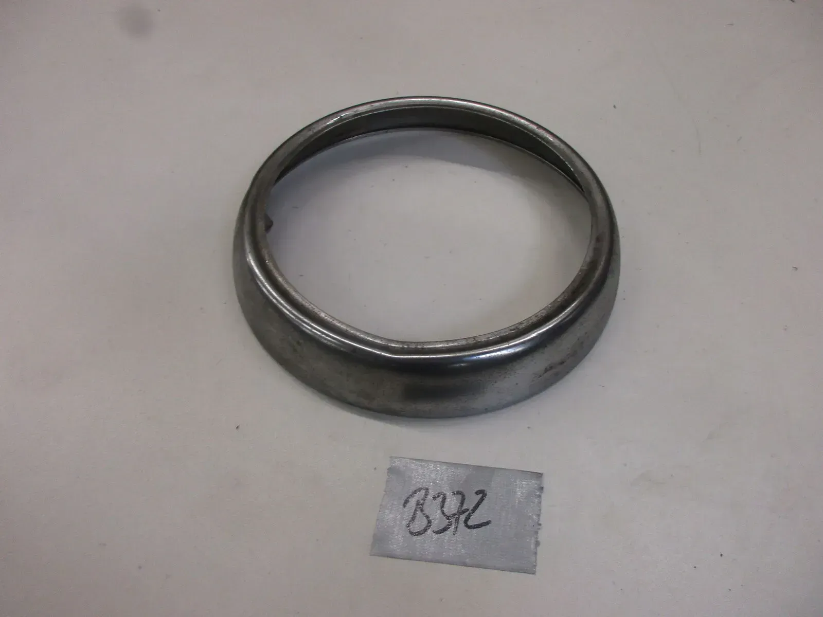 B372 Scheinwerferblende Chromring Blende Abdeckung Oldtimer DDR Bosch BMW DKW - Bild 1