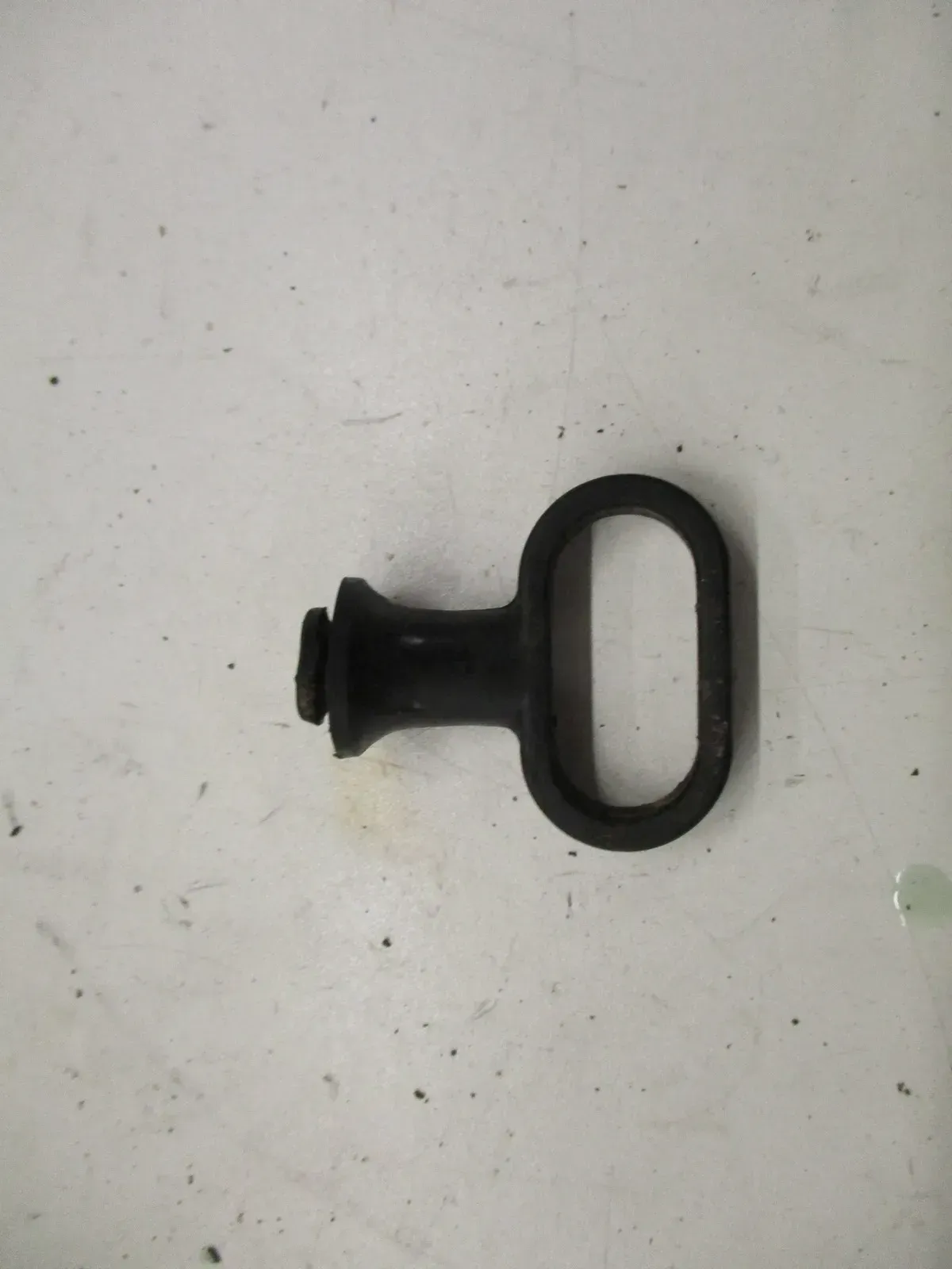 Bremsschlauchführung vorne 1. Suzuki RG 80 Gamma NC11A Fender Führung Tachowelle - Bild 1