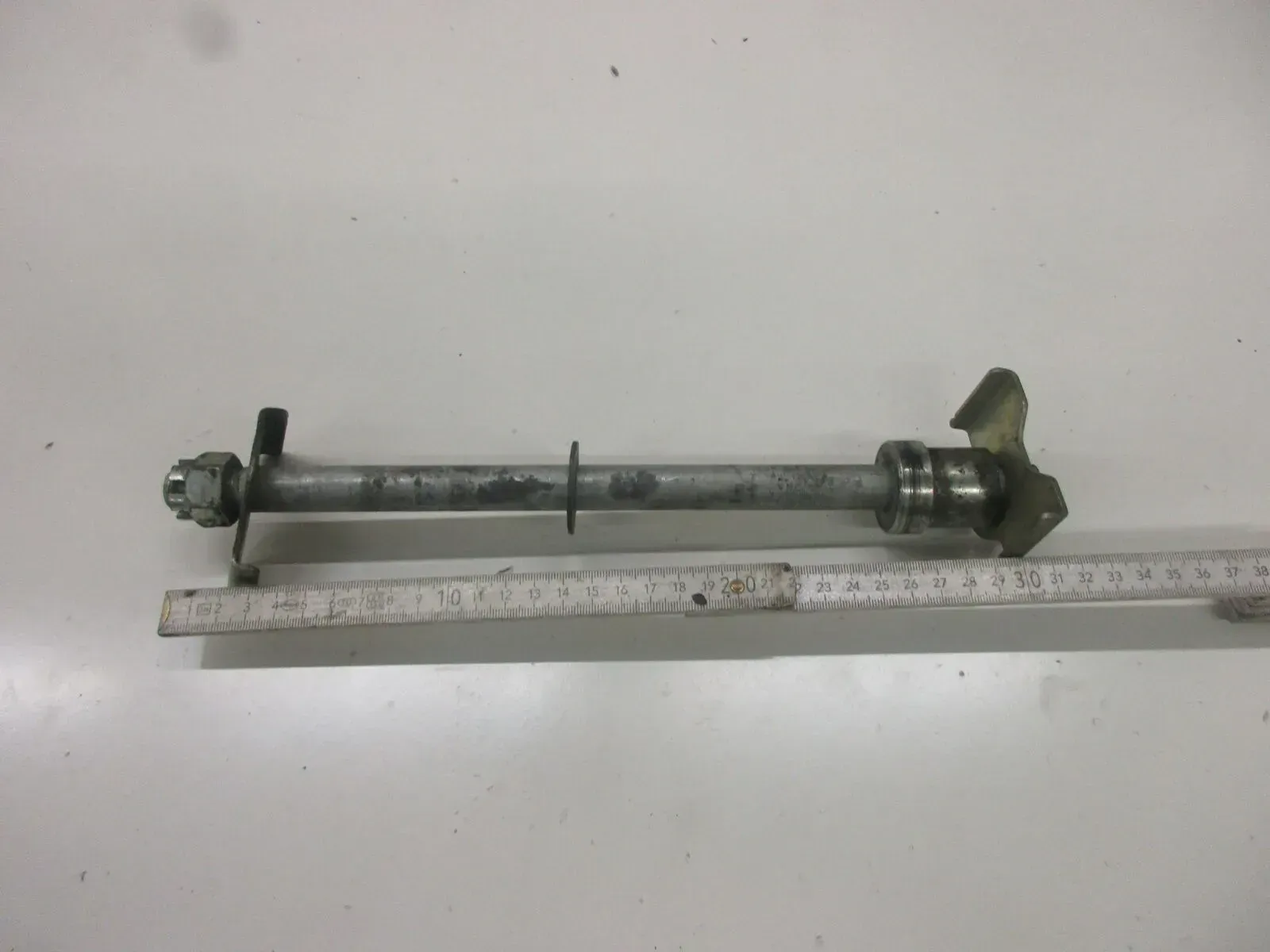 2. Kawasaki ER 5 ER500A Twister Steckachse hinten 17 mm Achse Hinterard Axle - Bild 1