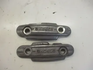 3. Honda CB 650 Four RC 03 Ventildeckel rechts links oben Wartungsdeckel Ventile - Bild 1