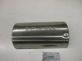 Q999. Piaggio Gilera Sym Kymco Hitzeschild Auspuff Hitzeschutz Auspuffblende - Bild 2