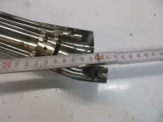 Hitzeschild Hitzeschutz Krümmer 149. Harley Davidson Krümmerblende Auspuff - Bild 4