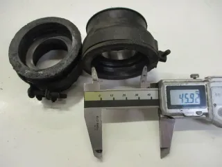3. Kawasaki VN 1500 VNT 50 A Vulcan Ansauggummi Ansaugstutzen VergaserGummi - Bild 1
