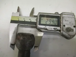 Kugelschraube 350x12 mm Bolzen B2160 BMW Steib Adler MZ Stange Seitenwagen Beiwa - Bild 5