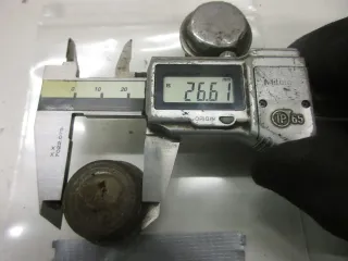 Schraube Verschlußstopfen B1682 MZ TS 250 Gabel Standrohr Kappe Gabelrohr - Bild 3