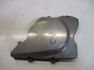 1. Kawasaki EN 500 EN500A Ritzelabdeckung (2) Motordeckel links Kettenschutz cov - Bild 2