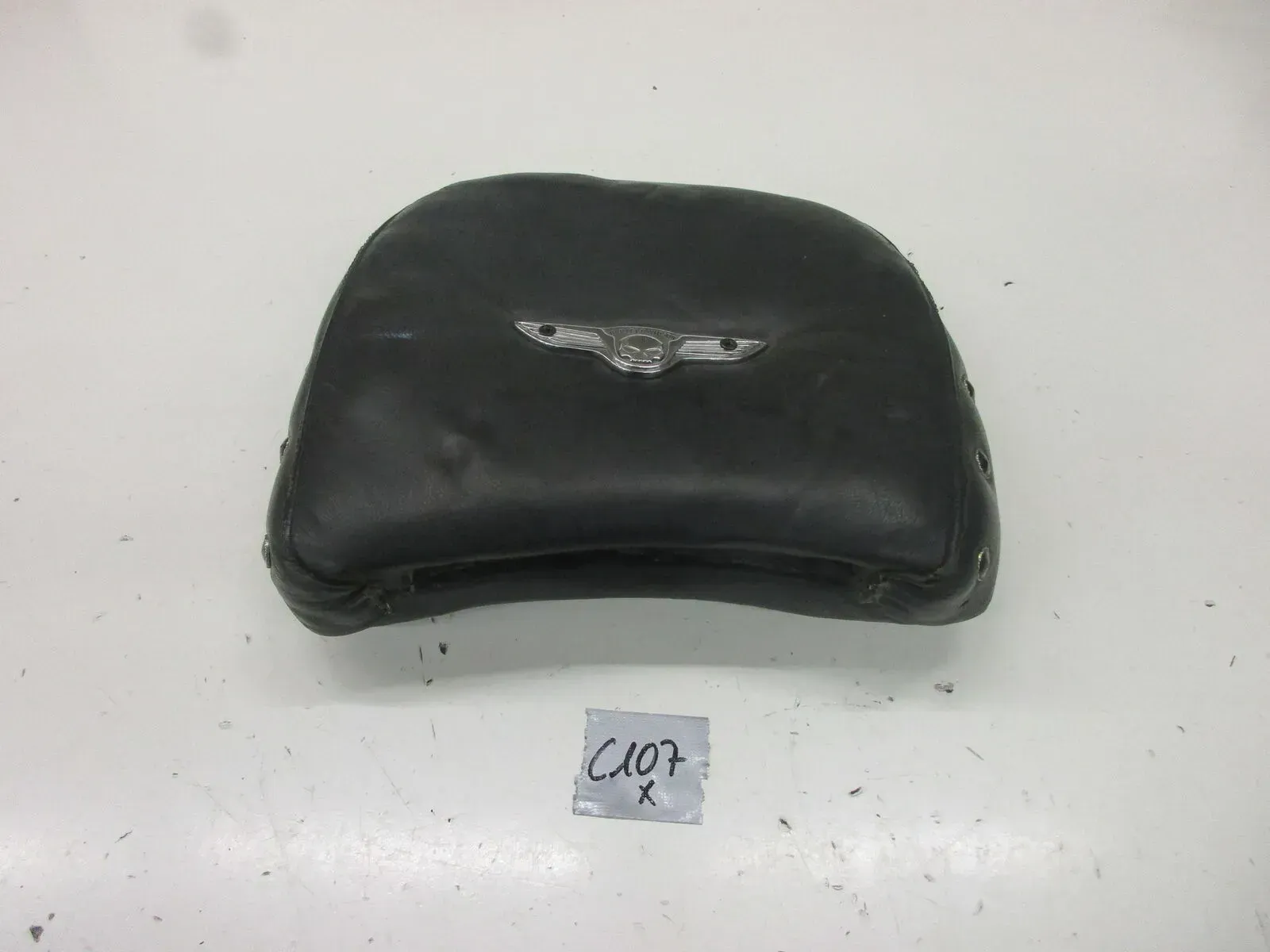 Rückenpolster Rückenlehne C107. Harley Davidson Touring Sissybar seat Sitzpolste - Bild 1