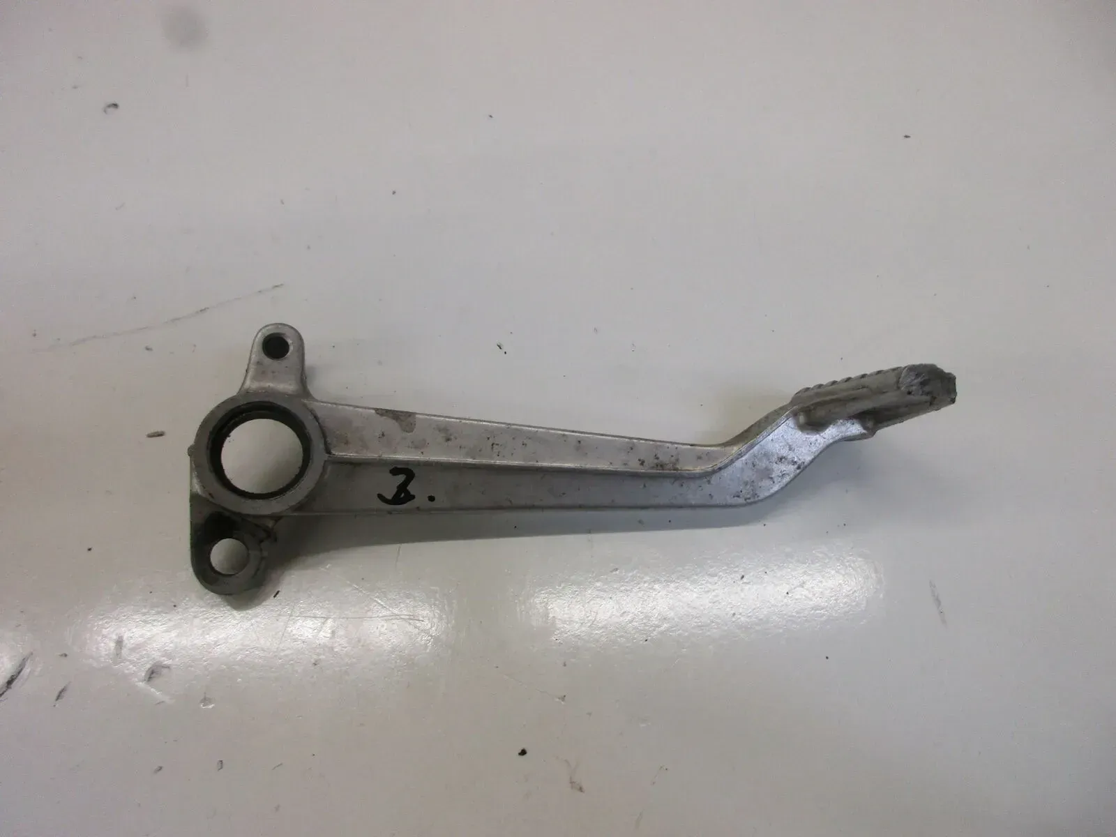 Kawasaki ZXR 750 H Stinger Bremspedal vorne unten (3) Bremse Bremshebel brake - Bild 1