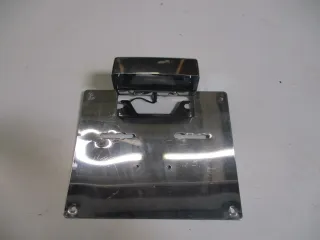 1. Honda Gl 1200 SC 14 Goldwing Kennzeichenhalter Chrom Beleuchtung Nummernschil - Bild 1