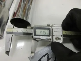Krümmerrohr Auspuff Krümmer F7. Harley Davidson Auspuffkrümmer pipe - Bild 6