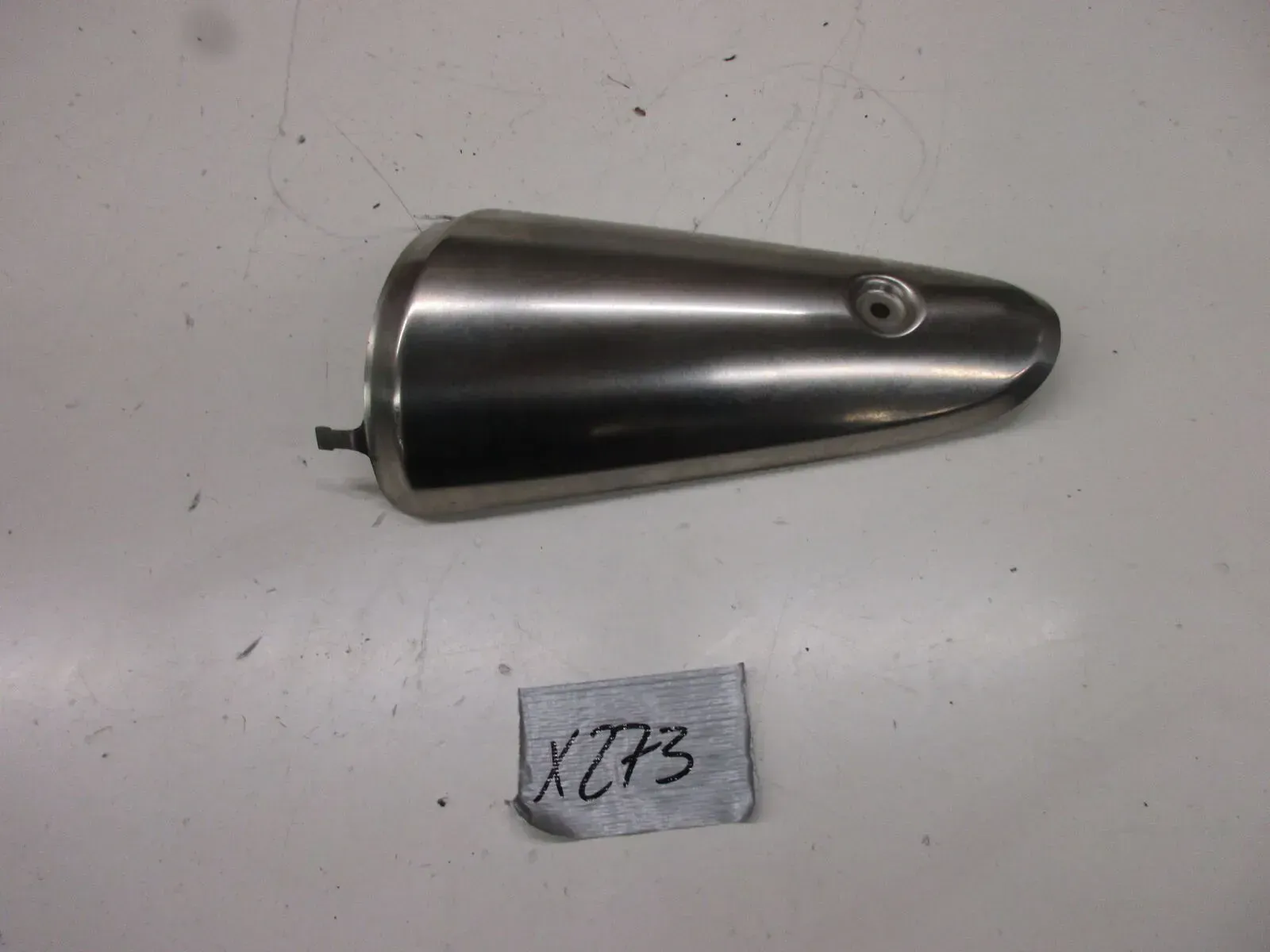 Hitzeschild Auspuff X273 Honda CB 600 F Hornet Endtopf Blende Hitzeschutz - Bild 1