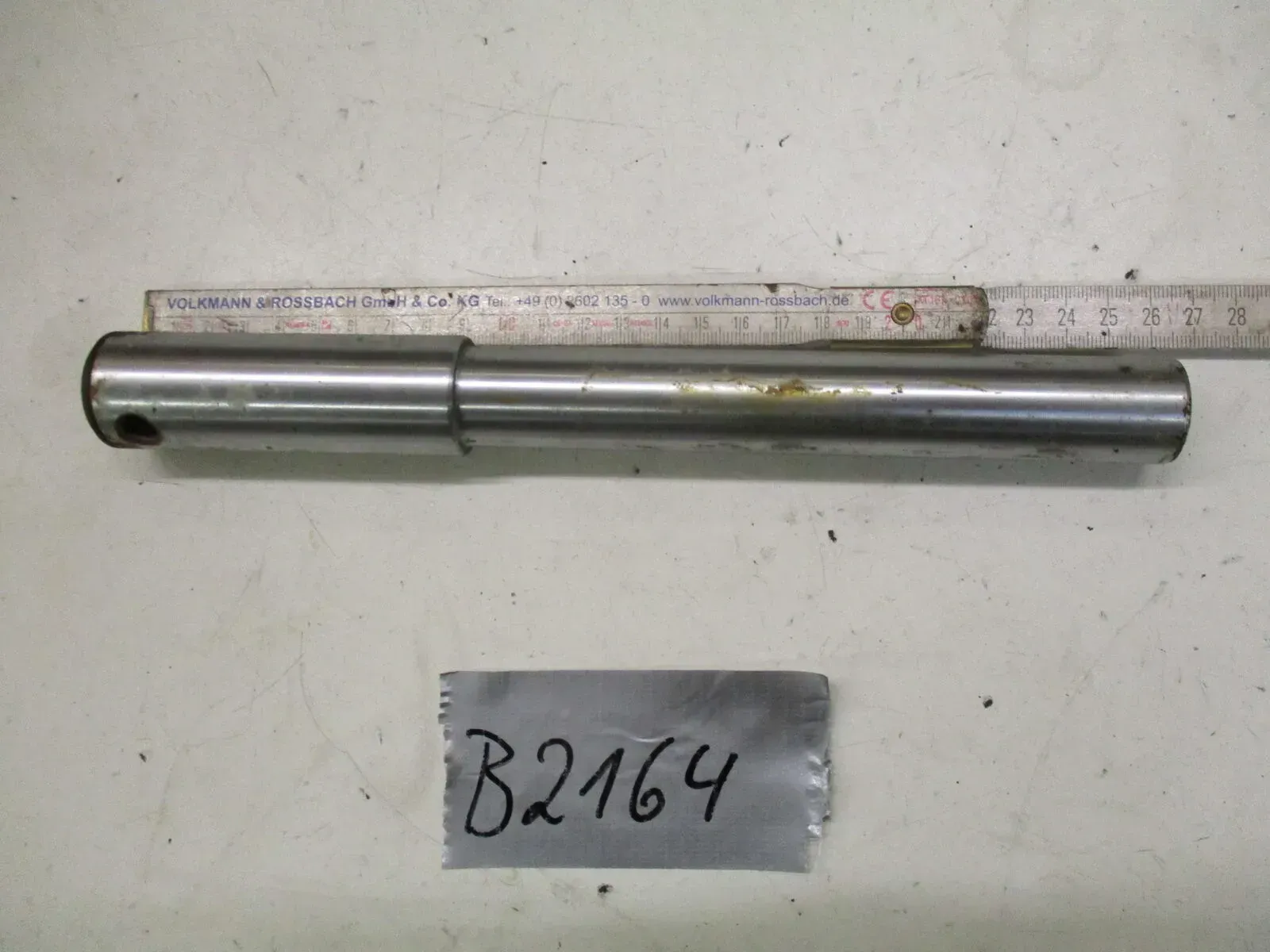 Steckachse 25 mm Achse B2164 BMW K 100_75 RS RT LT R100_80 vorne axle front 265 - Bild 1