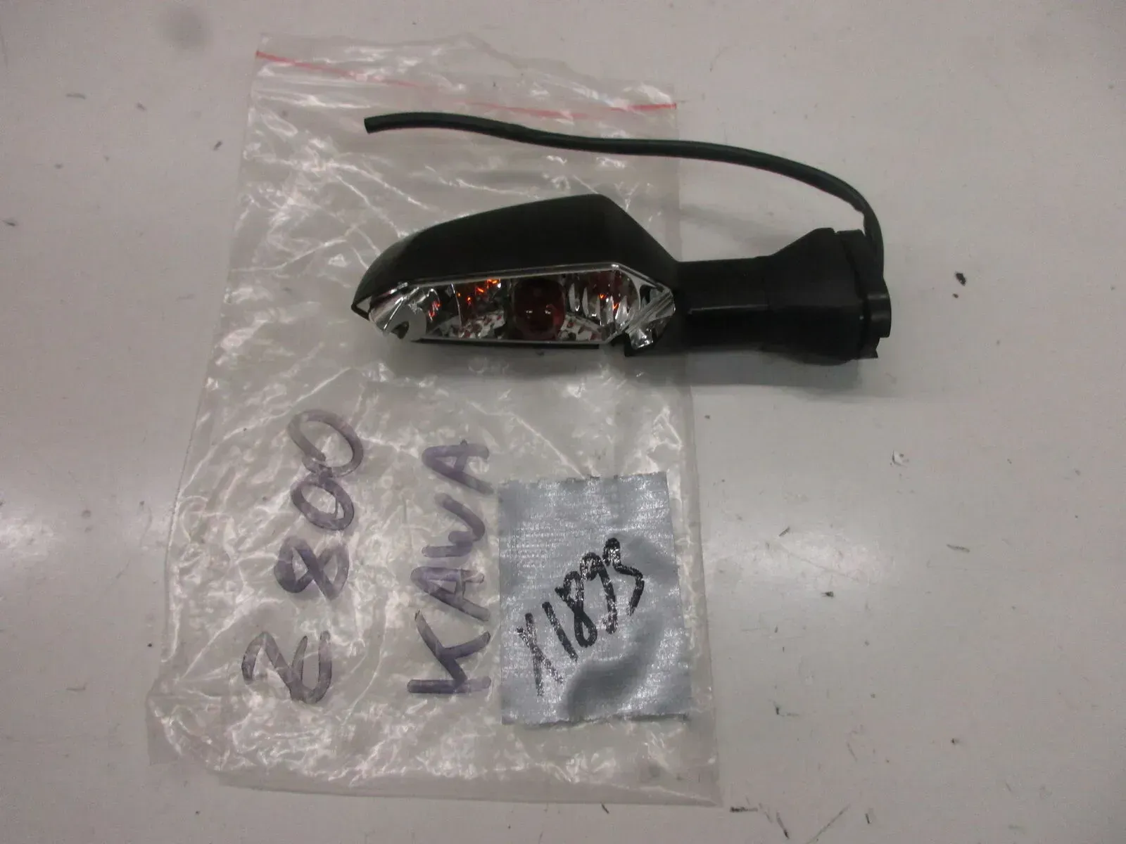 Blinkergehäuse Blinker X1893 Kawasaki Z 800 ABS hinten links turn signal - Bild 1