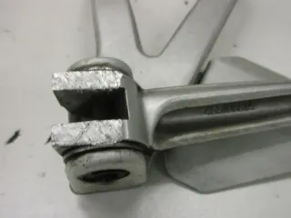 W1287. Ducati 749_999 Fußraste hinten links mit Fußrastenhalter Fussraste 2369L - Bild 4