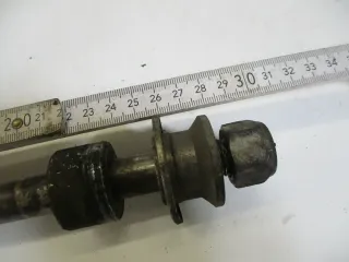 2. Suzuki GS 550 E Bj.78 Steckachse 17 mm Achse hinten axle rear - Bild 4