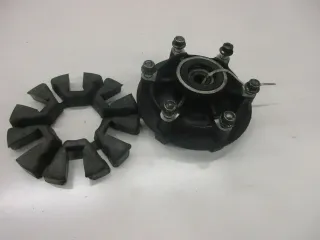 Kawasaki EL 250 B EL 252 Kettenradträger mit Ruckdämpfer Antrieb Antriebsgummi - Bild 4