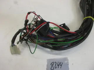 B244 BMW Kabelbaum Kabelstrang 1243 222 Elektronik wiring hairness - Bild 4