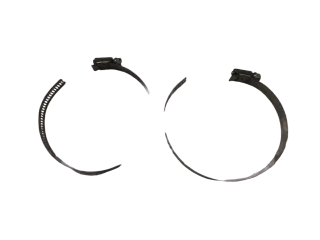J804 Harley Davidson Breakout FXSB Auspuffschelle Hitzeschild Halter - Bild 2