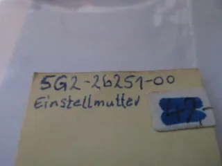 D3124 Yamaha XJ 750 Seca Einstellschraube Kupplungshebel 5G2-26251-00 Nut - Bild 4