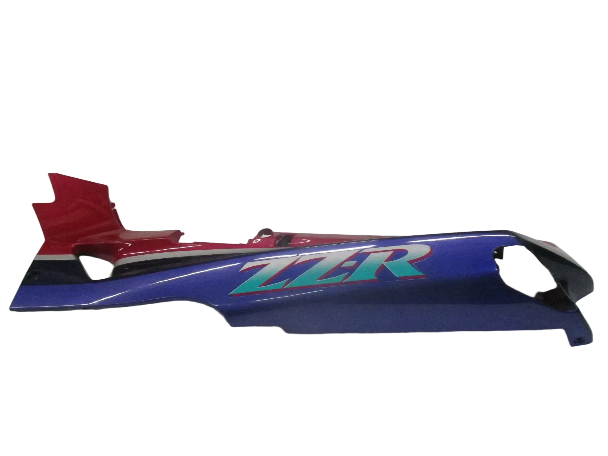 Seitenverkleidung 1. Kawasaki ZZR 600 ZX600D hinten links Sitzbank - Bild 1